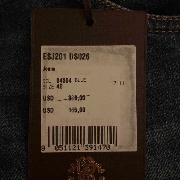 Roberto Cavalli Mid Rise Skinny Jeans - Picture 9 of 9